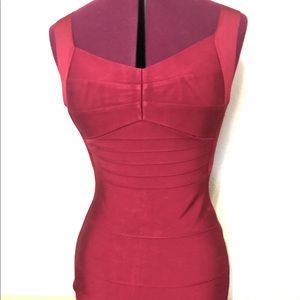 Backless bandage dress
